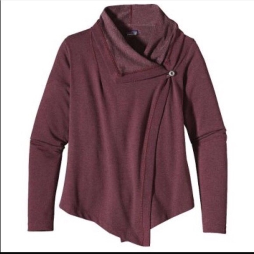 Patagonia | Organic Cotton Ahnya Wrap Oxblood XS
